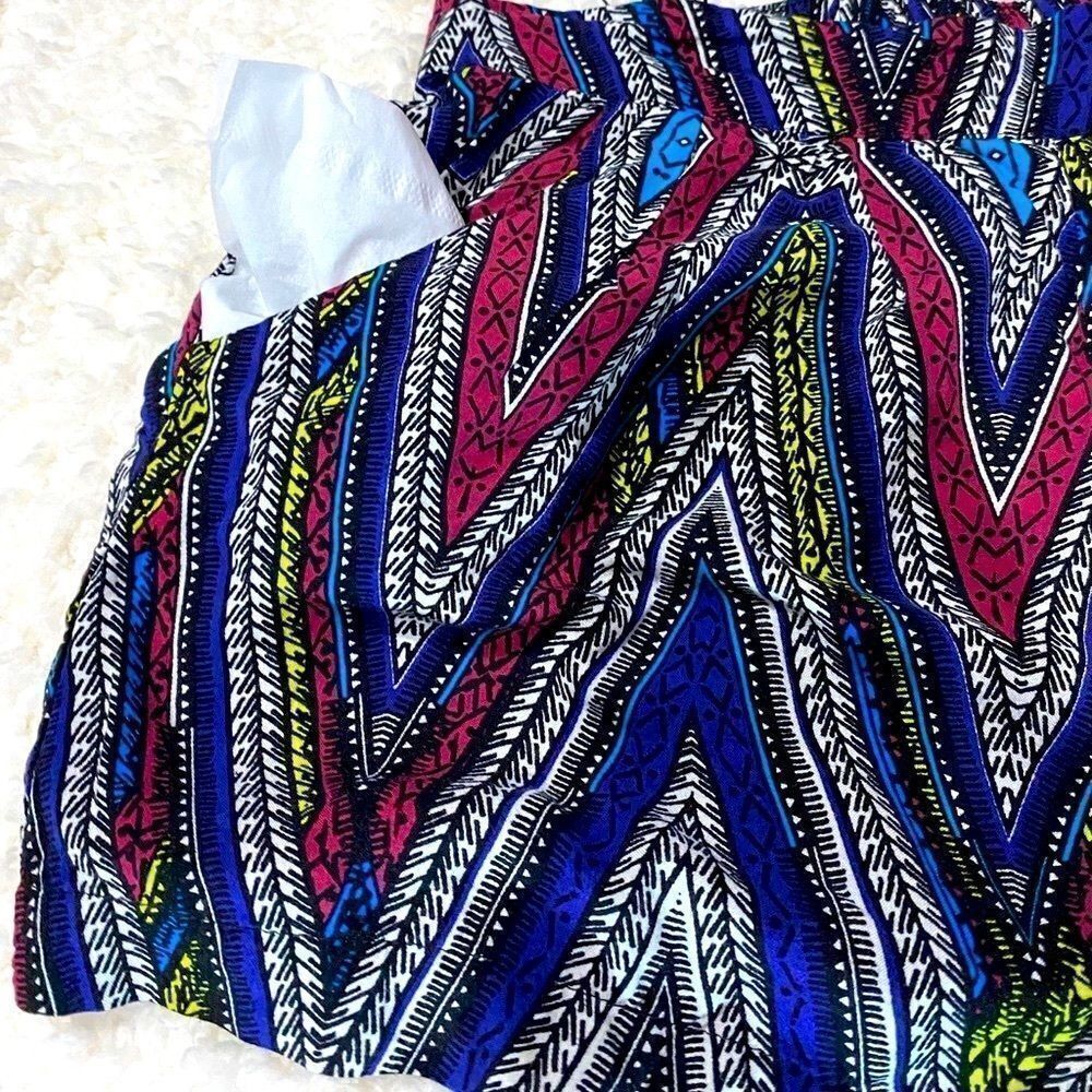 Mossimo Supply Co. Aztec Print High Waisted Pull On Shorts